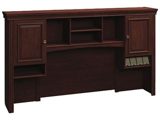 Bush Syndicate 6373CSA2 03 Tall Hutch Box 2 of 2, 72'' Width x 12.5'' Depth x 41.75'' Height   Harvest Cherry(must order item# 48 007 633  together )