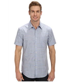 Perry Ellis Short Sleeve Check Pattern Shirt