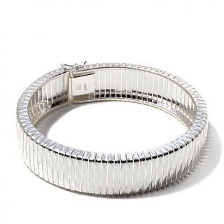 Sevilla Silver™ Cubetto Style Diamond Cut Bracelet   7994577