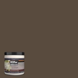 BEHR Premium Plus Ultra 8 oz. #S H 710 Dried Leaf Interior/Exterior Paint Sample S H 710U