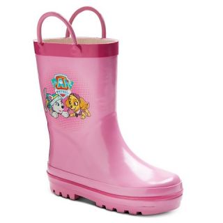 Toddler Girls Paw Patrol Rain Boots   Pink