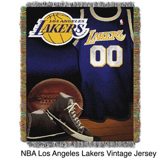 NBA Los Angeles Lakers Woven Tapestry Throw