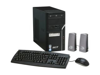 Refurbished Acer Desktop PC Aspire AM1610 U1201A Pentium Dual Core E2140 (1.60 GHz) 1 GB DDR2 250 GB HDD Windows Vista Home Premium