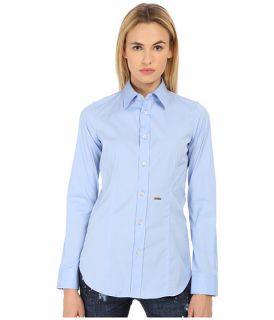 DSQUARED2 Classic One Button Shirt Light Blue