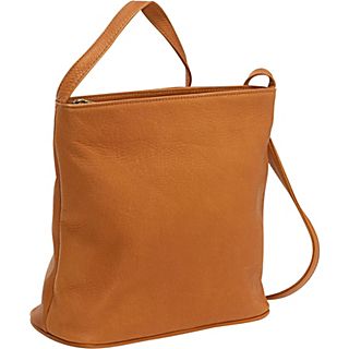 Le Donne Leather Zip Top Shoulder Bag