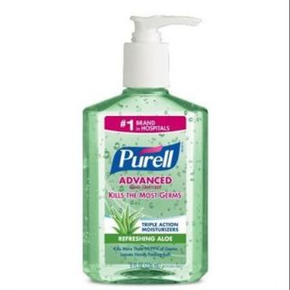 Purell Hand Sanitizer with Aloe 8 oz (Pack of 6)