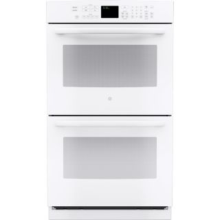 GE Profile Self Cleaning Convection Double Electric Wall Oven (White) (Common 30 in; Actual 29.75 in)