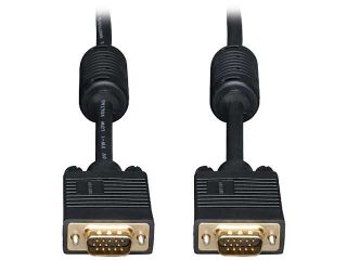 Tripp Lite P502 035 35 ft. Black SVGA/VGA Monitor Gold Cable with RGB Coax