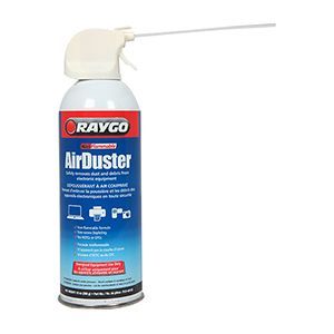 Raygo Compressed Air Duster Can   10 oz. Non Flammable (R12 43125)