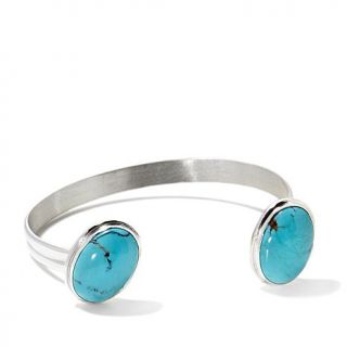 Jay King Iron Mountain Turquoise Sterling Silver Cuff Bracelet   7714010