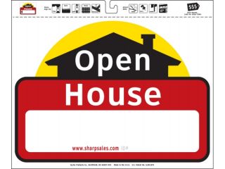 Hy ko SSP 304 20 in. X 24 in. Open House Sign   Pack of 3