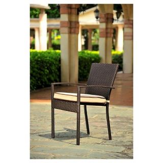 Harrison 4 Piece All Weather Wicker Dining Chair Set