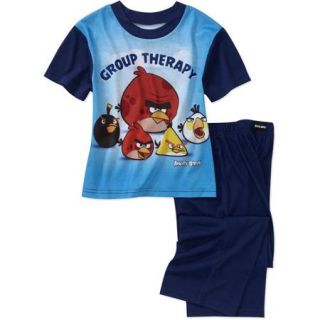 Rovio Boys' Angry Birds Group Therapy 2 Piece Pajama Set