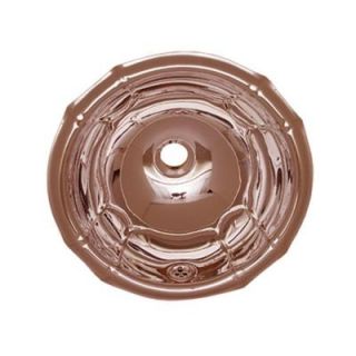 Whitehaus Collection Drop in Bathroom Sink in Polished Copper WH613CBL PCO