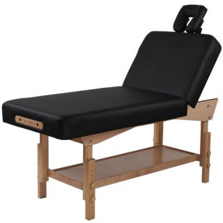 Adjustable Back Rest Stationary Massage Table by SierraComfort