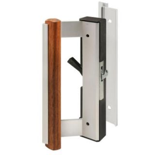 Prime Line Aluminum Wood Insert Sliding Door Handle Set DISCONTINUED C 1093