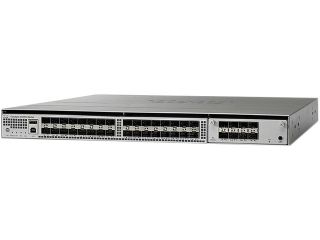 Refurbished CISCO WS C4500X F 32SFP+ Catalyst 4500 X 32 Port 10GE IP Base, Back to Front Cooling, No P/S
