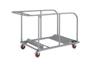 Lorell Round Planet Table Trolley Cart