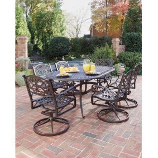 Home Styles Biscayne 7 Piece Dining Set, Multiple Finishes