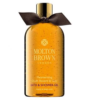 MOLTON BROWN   Oudh accord and gold body wash   300ml