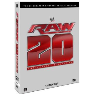 WWE Raw 20th Anniversary Collection   20 Greatest Episodes Uncut And Unedited
