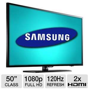 Samsung UN50EH6000 50 Class LED HDTV   1080p, 1920 x 1080, 120Hz, Clear Motion Rate 240, HDMI, USB, Energy Star