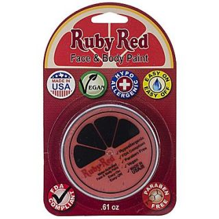 Ruby Red Face Paint, 0.61 oz., Orange