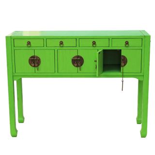 Antique Lime Green Sofa Table  ™ Shopping