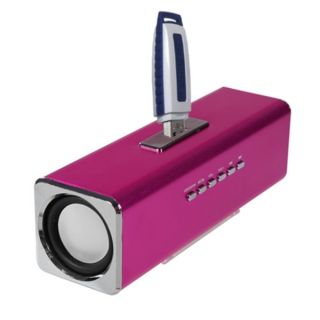 INSTEN Hot Pink Speaker for PC/  Player/ Cell Phone   15395438