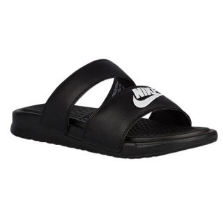 Nike Benassi Duo Ultra Slide   Womens   Casual   Shoes   Black/White