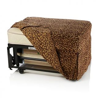 Castro Convertible 33" Ottoman Bed Slipcover   Leopard   6941778