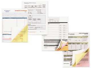 XEROX Carbonless Paper, 4 Part Reverse, Letter, Goldenrod/Pink/Canary/White, 1250 Sets