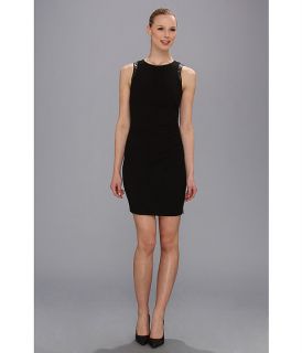 vince camuto rouched side zip dress
