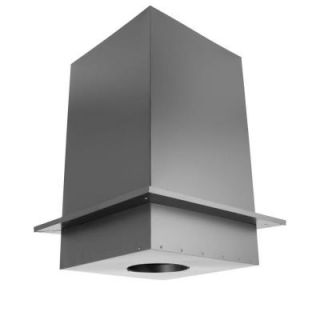 DuraVent DuraPlus 6 in. Square Ceiling Support Box and Trim Collar   24 in. Tall 6DP CS24