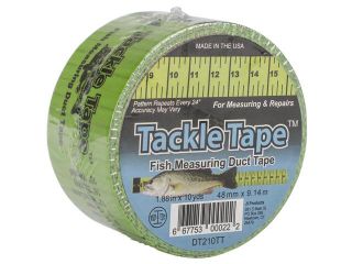 Duct Tape 2"X10yds Green & Black Tackle