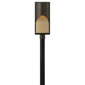 Hinkley Lighting 1831BZ LED LED Outdoor Light, Cascade Post   Bronze