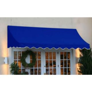 AWNTECH 6 ft. Nantucket Window/Entry Awning (44 in. H x 36 in. D) in. Bright Blue NT33 6BB