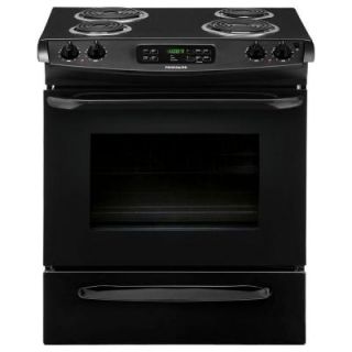 Frigidaire 4.6 cu. ft. Slide In Electric Range with Self Cleaning in Black FFES3015PB