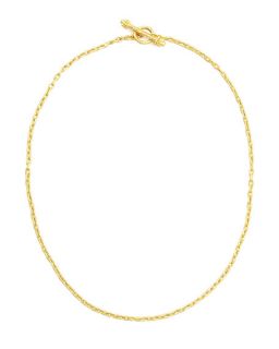 Elizabeth Locke 19k Fine Gold Link Necklace, 17L