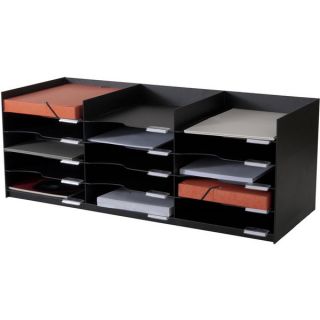 Paperflow EasyOffice 33.75 inch Wide Stackable Horizontal Organizer