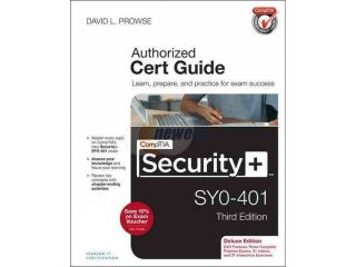 CompTIA Security+ SY0 401 Authorized Cert Guide 3 HAR/DVD