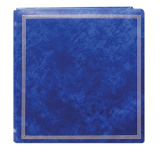 Pioneer Postbound Deluxe Royal Blue Leatherette Cover X Pando Magnetic