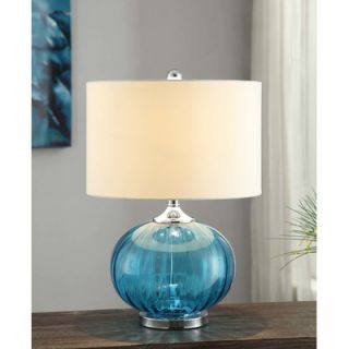 Crestview Sea Side New Port 22 H Table Lamp with Drum Shade