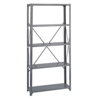 Safco Products Commercial Steel 5 Shelf Shelving Unit
