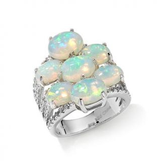 Colleen Lopez "Lights, Camera, Action" Ethiopian Opal and White Zircon Sterling   7557885