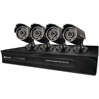 Swann SWDVK 832504 US 8 Channel 960H DVR with 4 Security Cameras at 650TVL