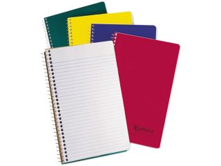 Small Size Notebook, College/Medium Rule, 6 X 9 1/2, White, 150 Sheets