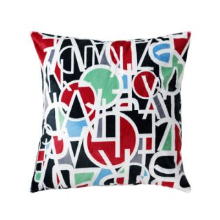 Letter Stack Throw Pillow by Maxwell Dickson
