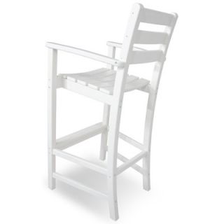 Trex Outdoor Outdoor Monterey Bay Barstool with Cushion