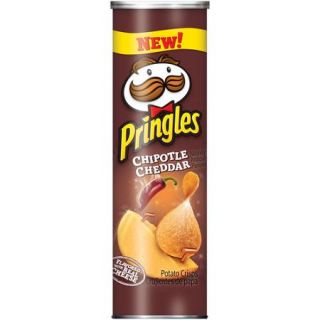 Pringles Chipotle Cheddar Potato Crisps, 5.96 oz, Pack of 14